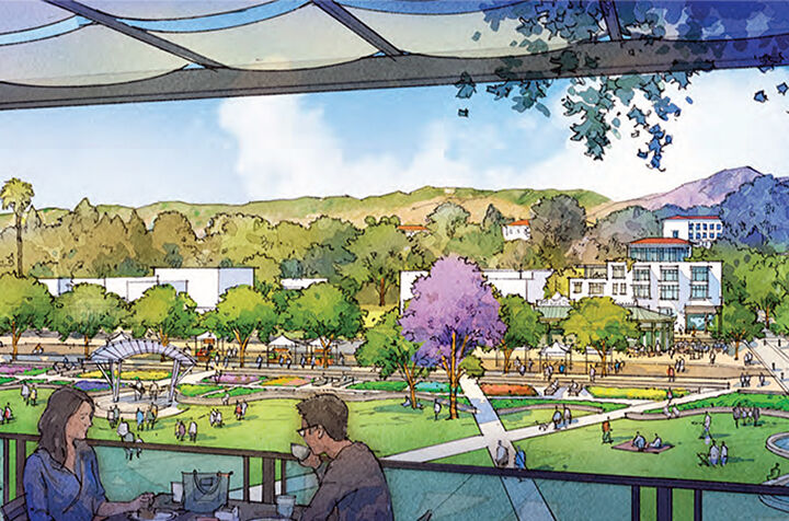 Rendering of University Village